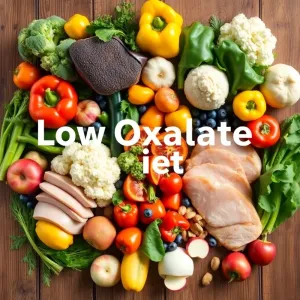 low oxalate diet list