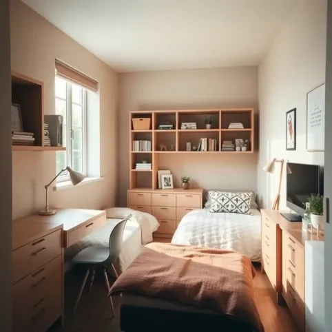 Mały pokój dla 2 nastolatków