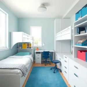 Mały pokój dla dwóch chłopców