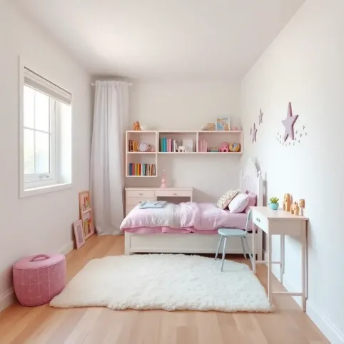 Mały pokój dla dziewczynki
