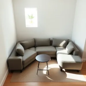 Mały pokój z narożnikiem