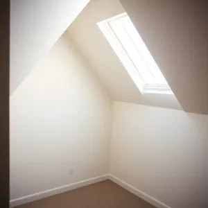 Mały pokój ze skosami