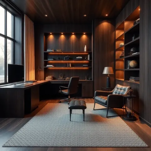 Męski pokój inspiracje