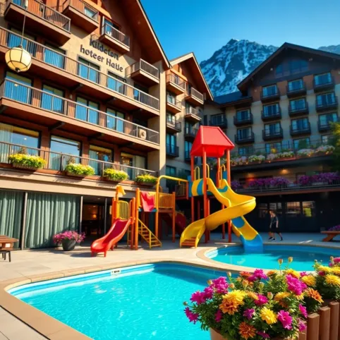 Najlepsze hotele dla dzieci w górach