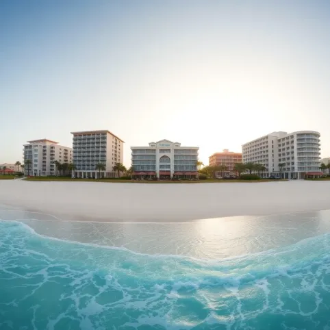 Najlepsze hotele nad morzem przy plaży