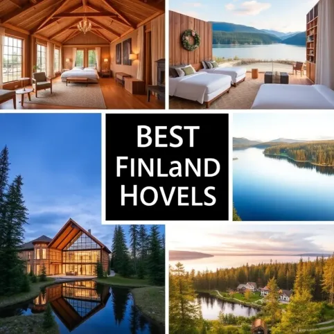 Najlepsze hotele w Finlandii