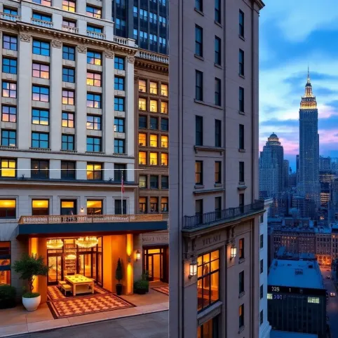 Najlepsze hotele w Nowym Jorku