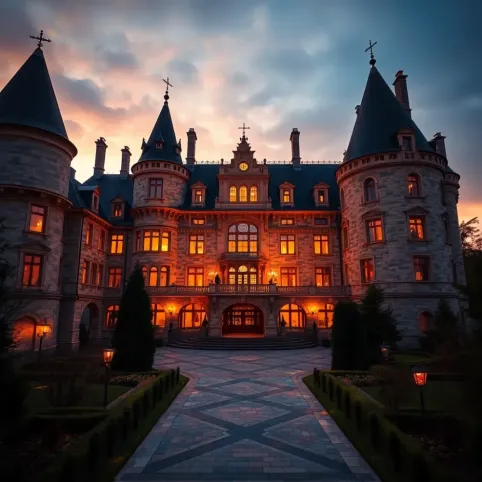 Najlepsze hotele w zamkach i pałacach