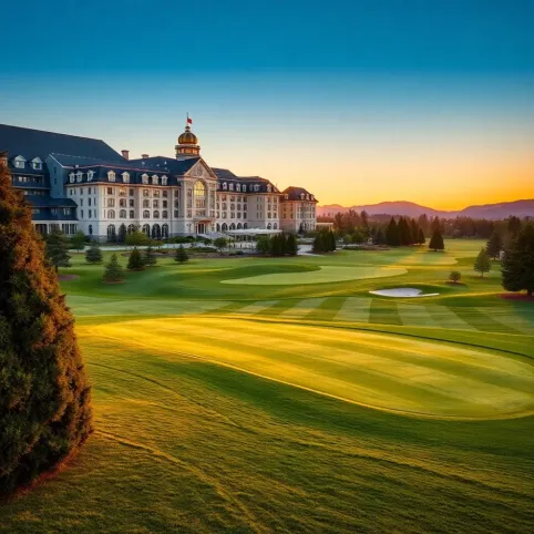 Najlepsze hotele z własnym polem golfowym
