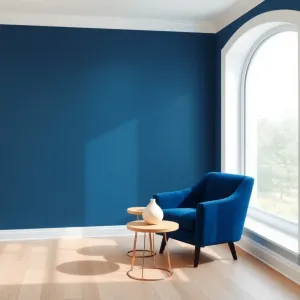 Niebieski pokój inspiracje