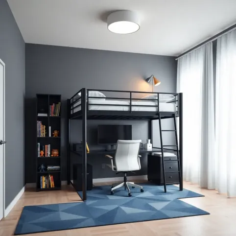 Nowoczesny pokój dla chłopca