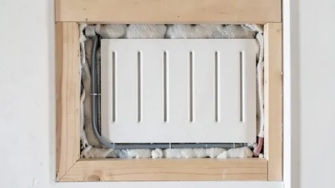 ogrzewanie ścienne wodne płytą gk