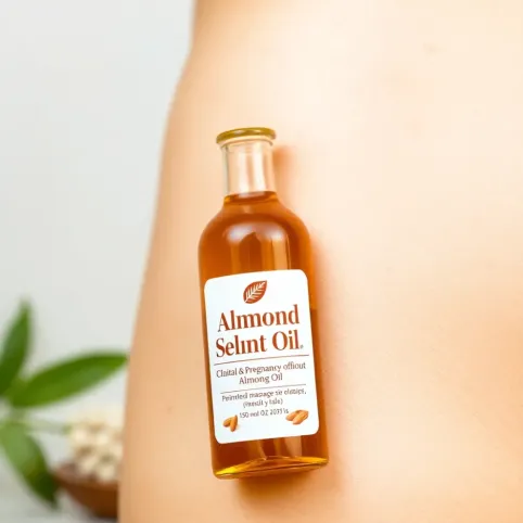Olejek migdałowy do masażu krocza