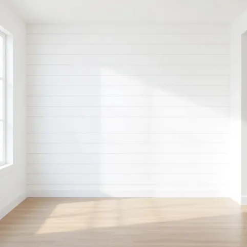 Pasy na ścianie powiekszajace pokój