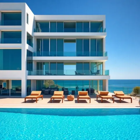 Pensjonaty nad morzem z basenem i wyżywieniem