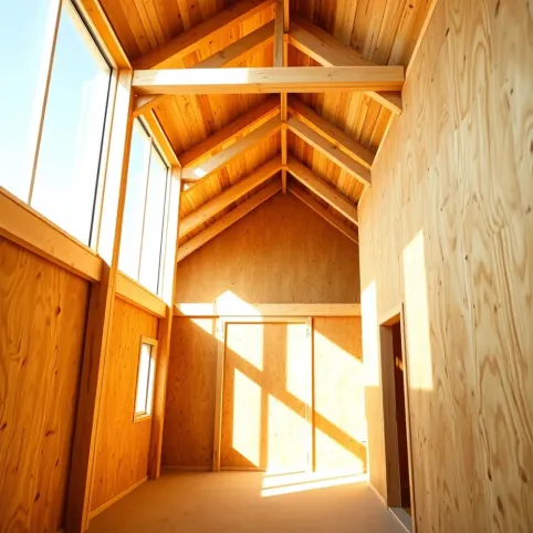 Płyta OSB w domu szkieletowym