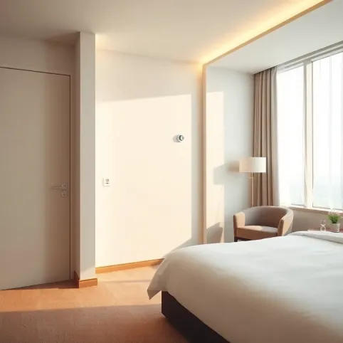 Po co czujnik ruchu w pokoju hotelowym