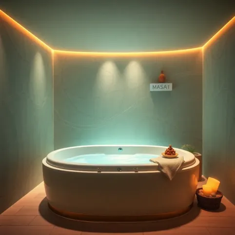 Podgrzewane łóżko do masażu