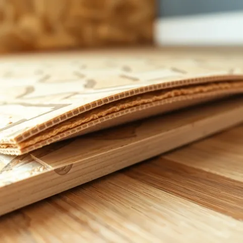 Podkład pod panele na płytę OSB