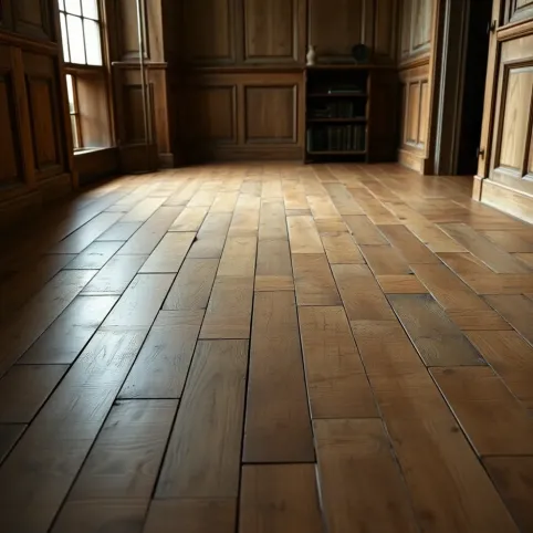 Podłoga z OSB na starych deskach