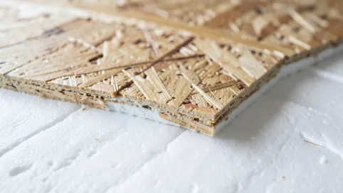 Podłoga z płyt OSB na styropianie