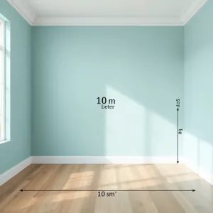 Pokój 10 m2 wymiary