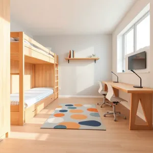 Pokój 10m2 dla dwójki dzieci