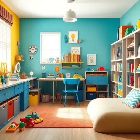 Pokój 8latka inspiracje