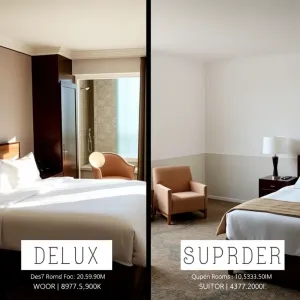 Pokój deluxe a superior