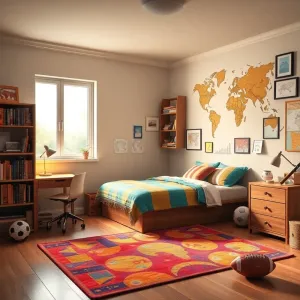 pokój dla chłopca 10 lat inspiracje