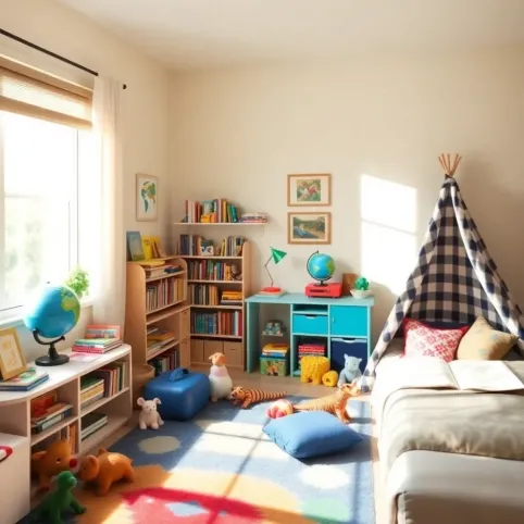Pokój dla chłopca 6 lat inspiracje