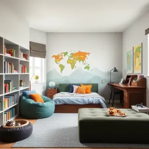 Pokój dla chłopca 8 lat