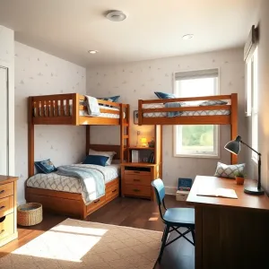 Pokój dla dwóch chłopców inspiracje