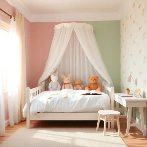 Pokój dla dziewczynki 6 lat