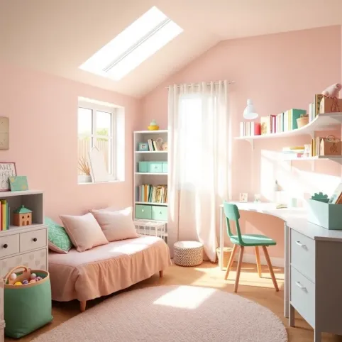 Pokój dla dziewczynki 8 lat inspiracje