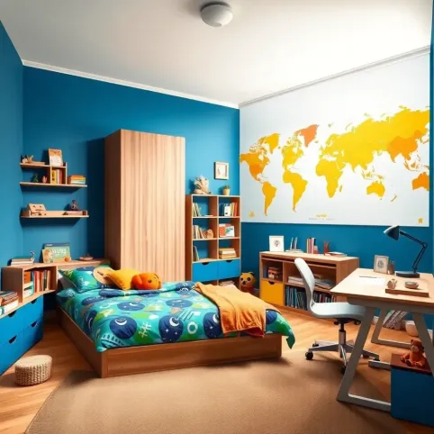 pokój dziecięcy dla chłopca
