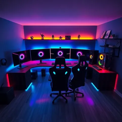 Pokój gamingowy dla chłopca