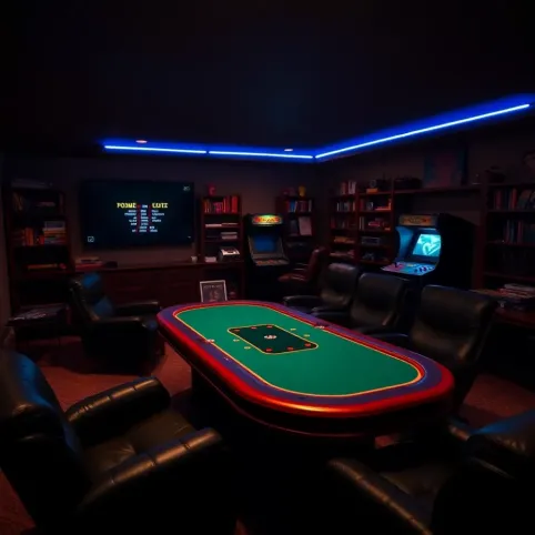 Pokój gier W PIWNICY