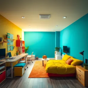 Pokój nowoczesny młodzieżowy