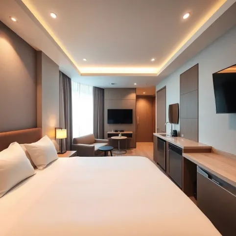 Pokój studio w hotelu