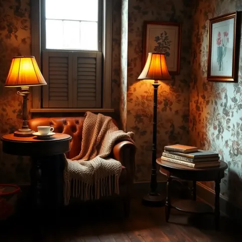 Pokój vintage inspiracje