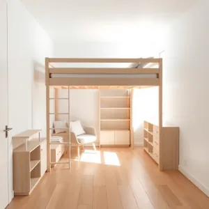 Pokój z łóżkiem piętrowym