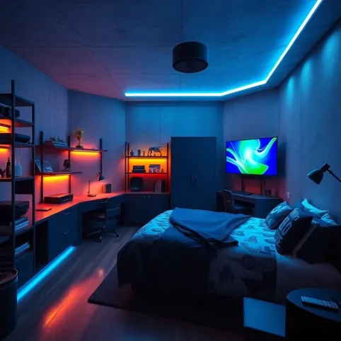 Pomysł na pokój młodzieżowy dla chłopaka