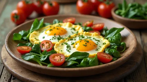 pomysł na śniadanie z jajek
