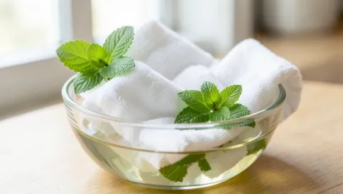 pranie ręczników z octem