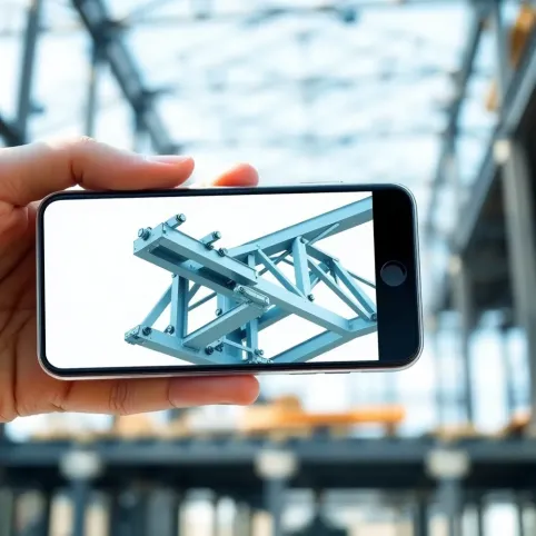 Program do projektowania konstrukcji stalowych na telefon