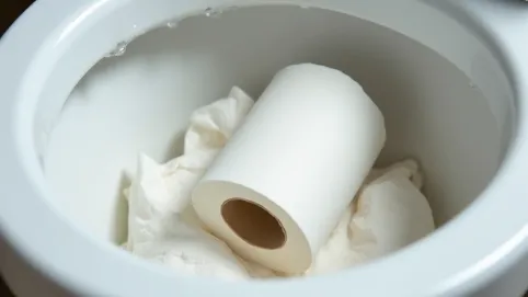 proszę nie wrzucać ręczników papierowych do toalety