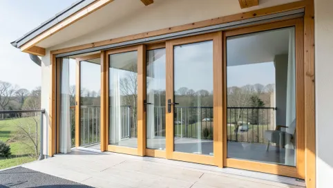 Przebudowa okna na drzwi tarasowe