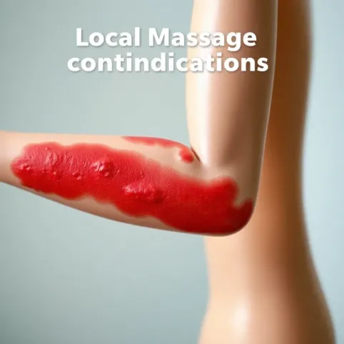 Przeciwwskazania miejscowe do masażu