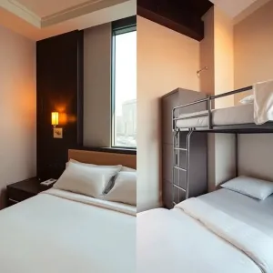 Różnica między hotelem a hostelem